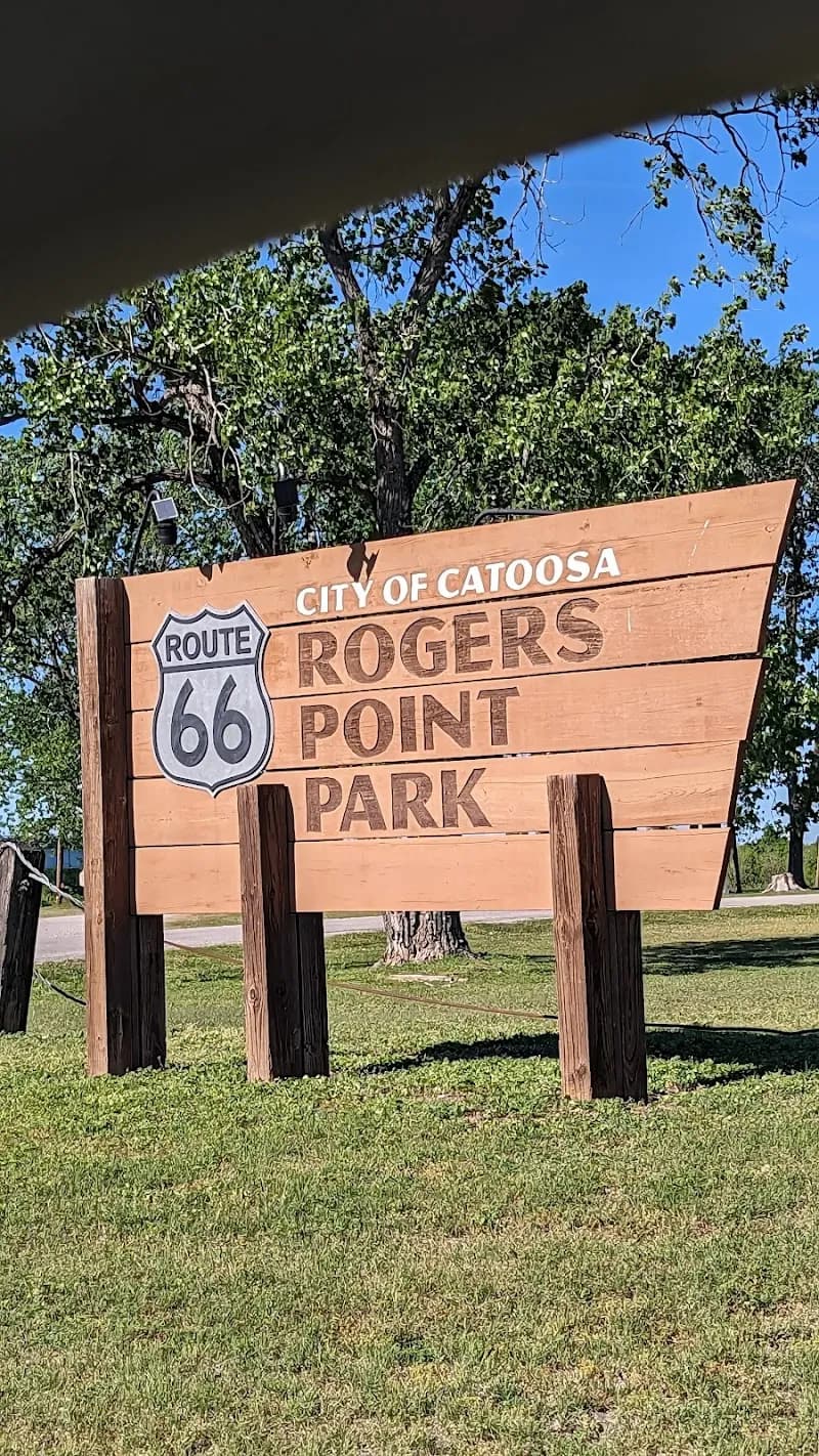 View of Rogers Point Park in Collinsville, OK