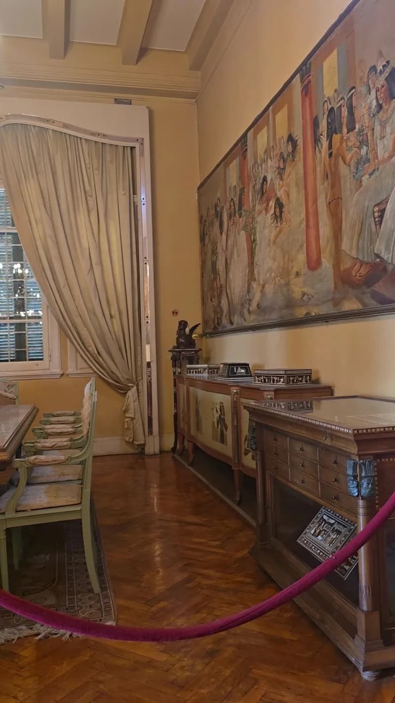 View of Rokn Farouk Museum in Helwan, Cairo