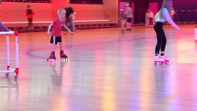 View of Roller Motion Skate Center in Bessemer, AL