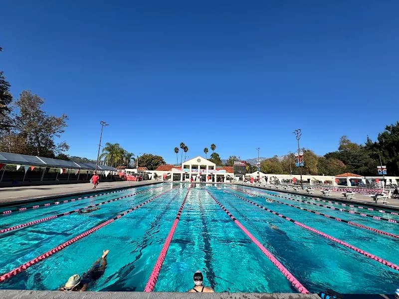 View of Rose Bowl Aquatics Center in Pasadena, TX