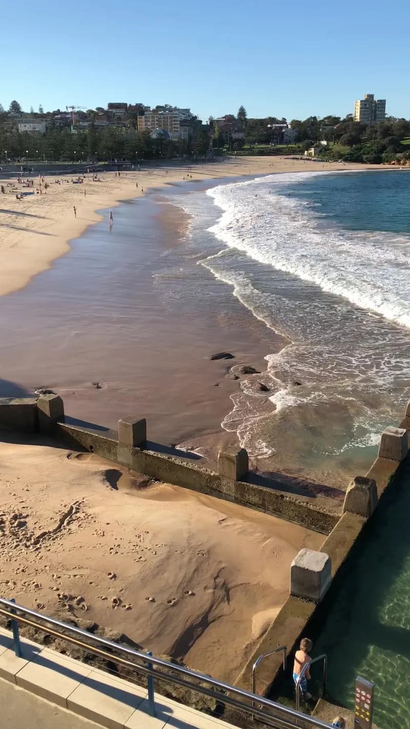 View of Ross Jones Rockpool in Coogee, NSW