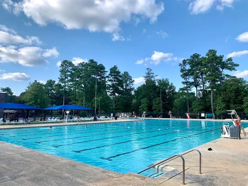 View of Roswell Area Park Pool in Roswell, GA