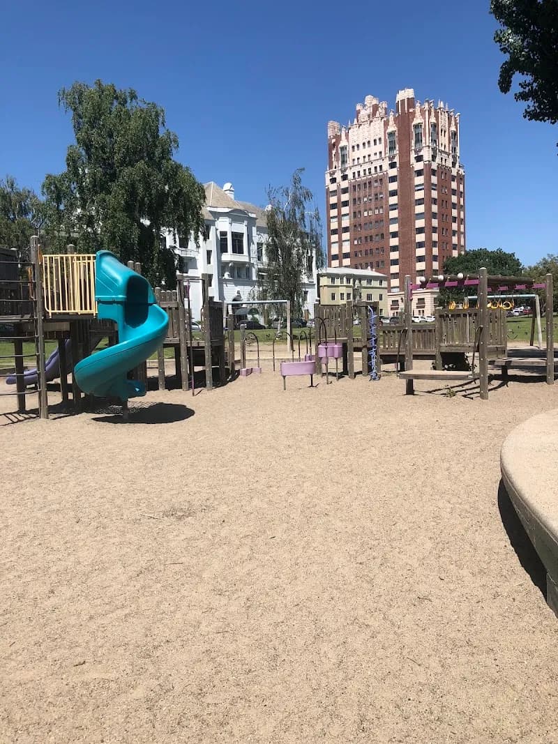 View of Rotary Nature Center in Oakland, CA