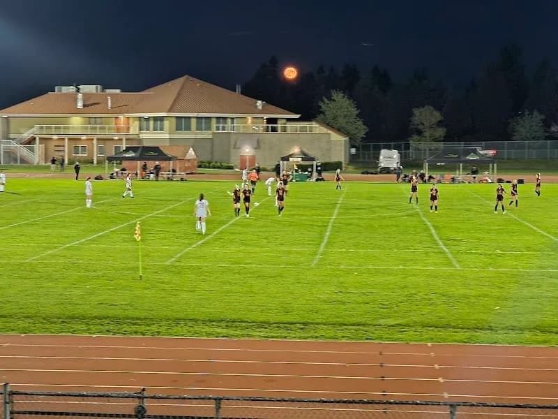 View of Rotary Stadium in Abbotsford, BC