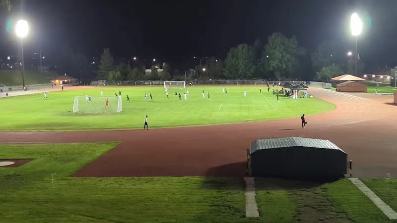 View of Rotary Stadium in Abbotsford, BC