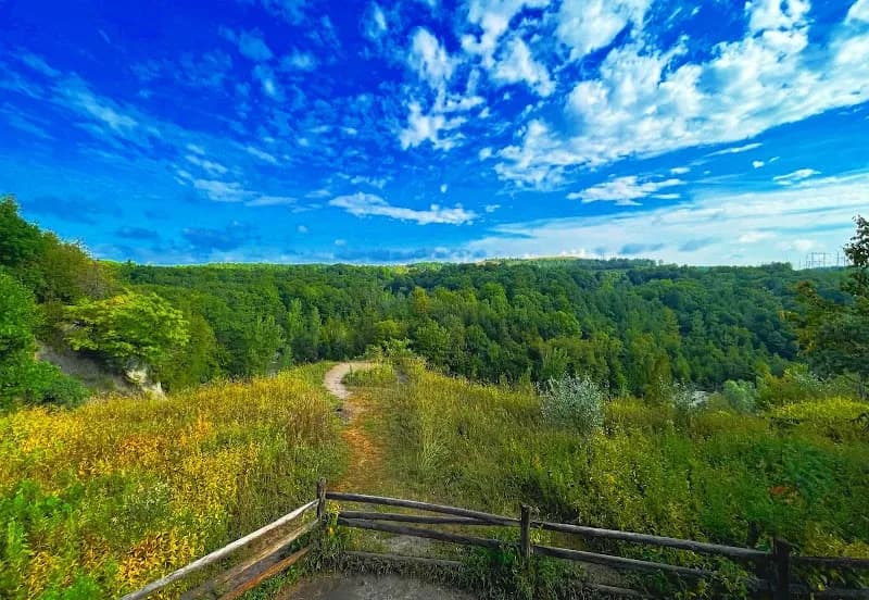 View of Rouge National Urban Park in Pickering, ON