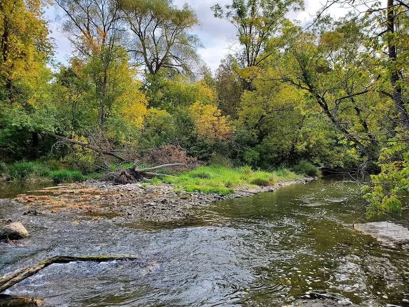 View of Rouge River Park in Markham, ON
