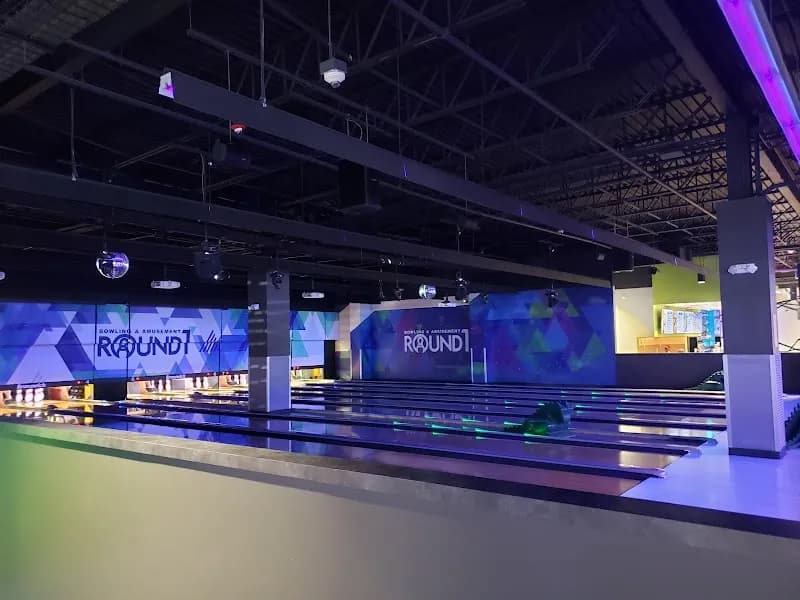 View of Round1 Bowling & Arcade The Maine Mall in Portland ME, ME