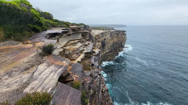 View of Royal National Park Coastal Walk in Sutherland Shire (Sutherland), NSW