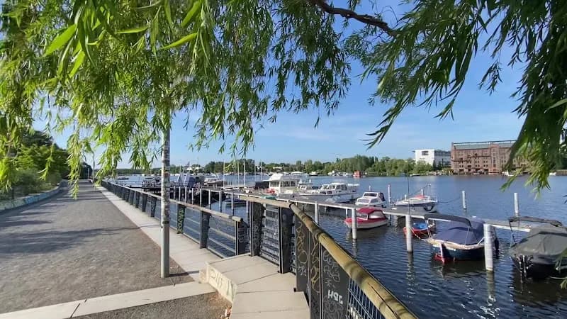View of Rummelsburger Bucht in Köpenick, BE