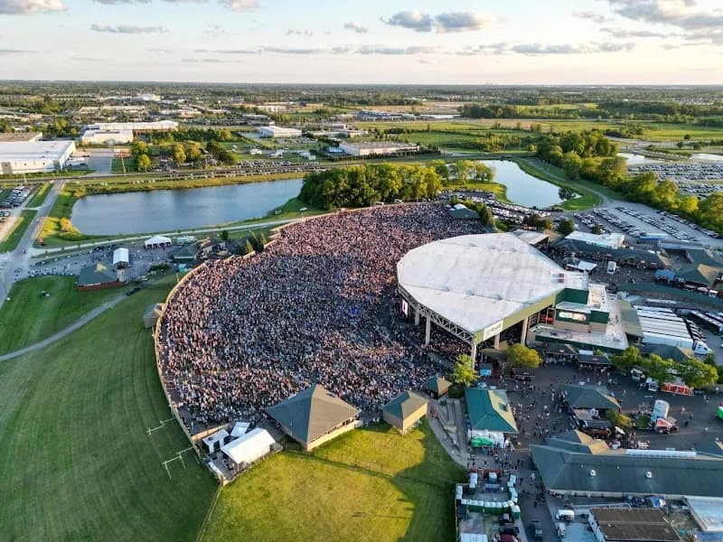 View of Ruoff Music Center in Noblesville, IN