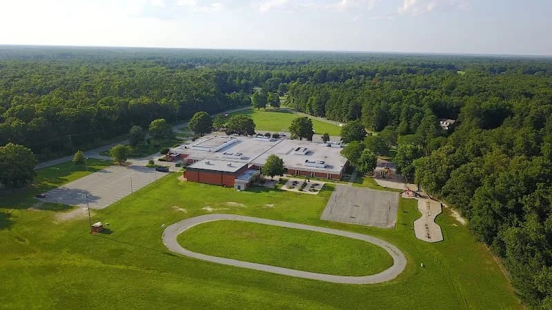 View of Rural Point Elementary School in Hanover, VA