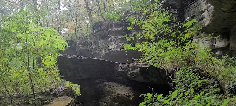 View of Russell Cave National Monument in Bridgeport, AL