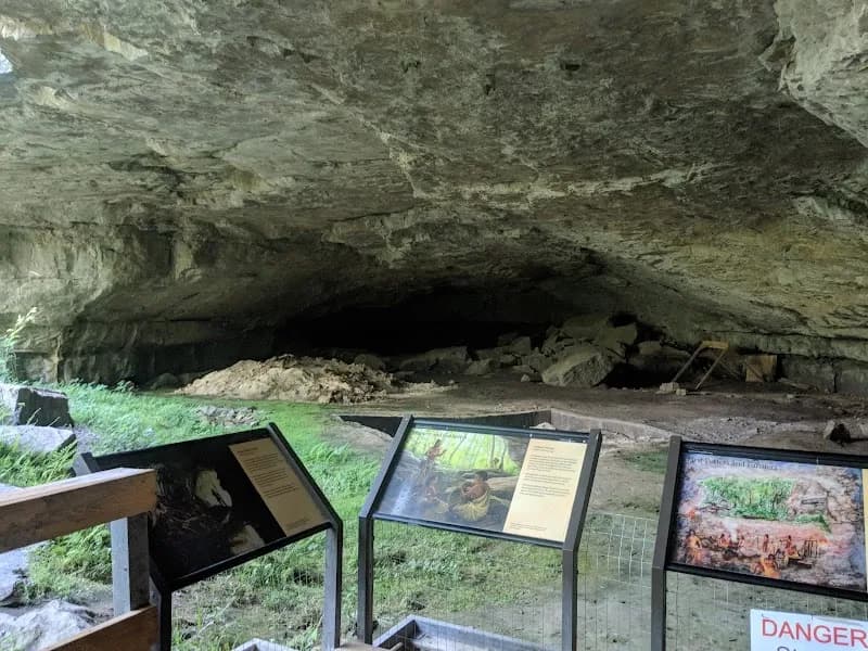 View of Russell Cave National Monument in Bridgeport, AL