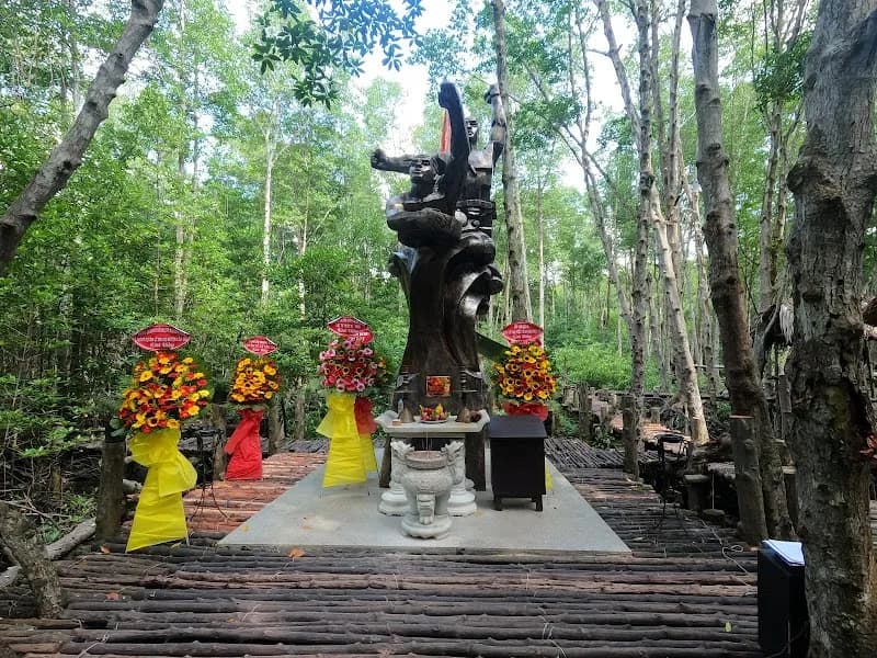 View of Sác Forest Museum in Can Gio, HCMC