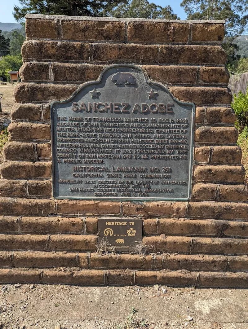 View of Sánchez Adobe Park in Pacifica, CA