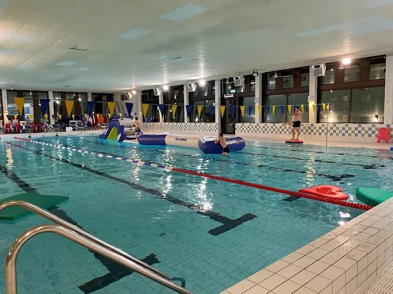 View of Söra simhall in Österåker, Stockholm