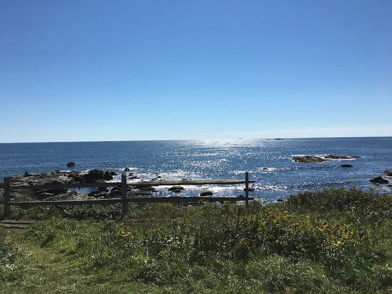 View of Sachuest Point National Wildlife Refuge in Newport, RI