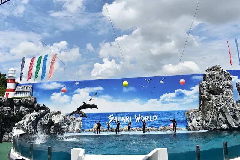 View of Safari World in Bangkok, BKK