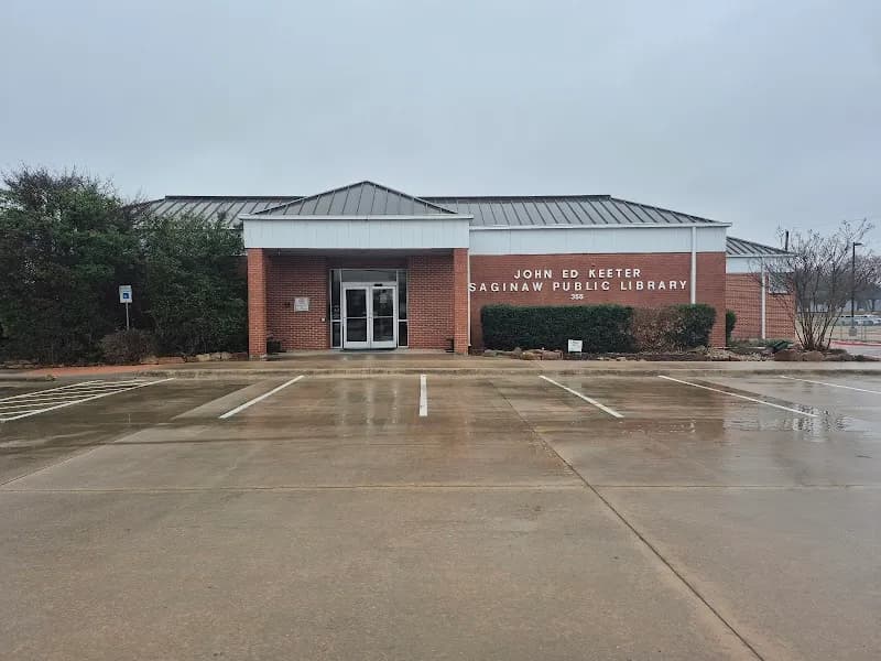 View of Saginaw Public Library in Saginaw, TX