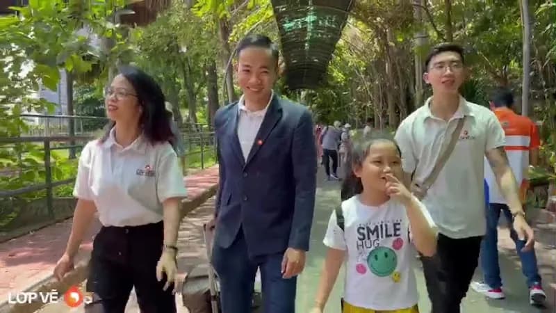 View of Saigon Zoo & Botanical Gardens in Ho Chi Minh City, HCM