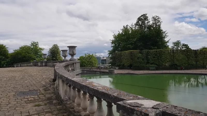View of Saint-Cloud National Estate in Sèvres, IDF