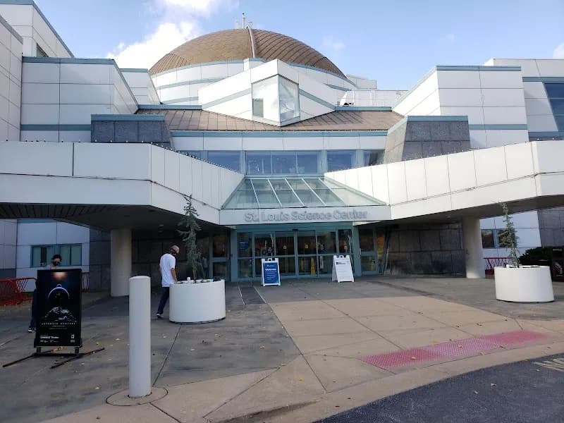 View of Saint Louis Science Center in St. Louis, MO