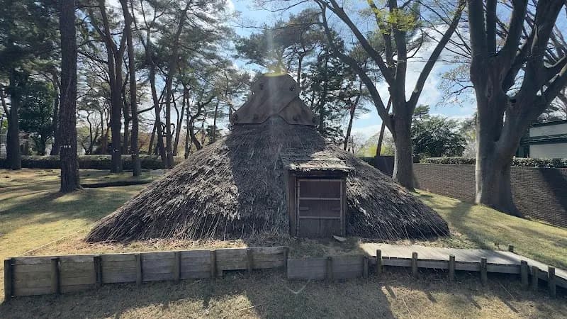 View of Saitama Prefectural Museum of History and Folklore in Kawagoe, Saitama