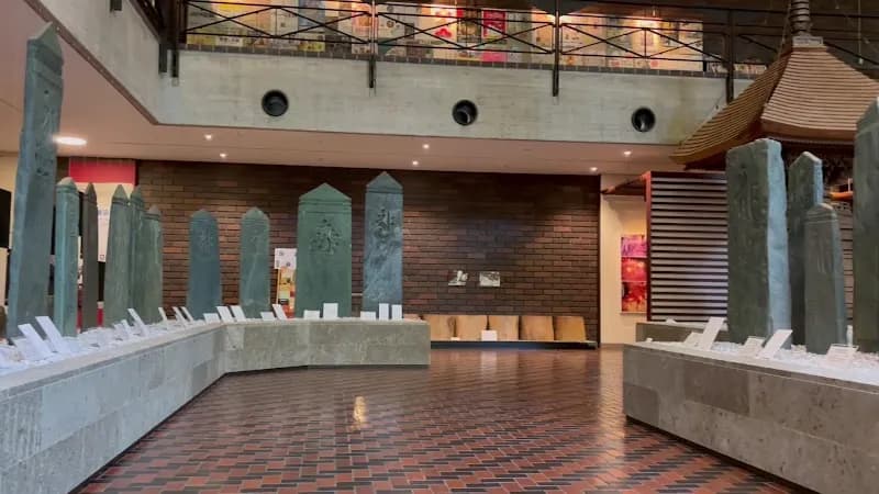 View of Saitama Prefectural Museum of History and Folklore in Kawagoe, Saitama
