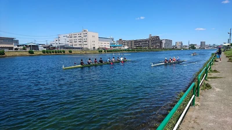 View of Saitama Prefectural Toda Park in Toda, Saitama