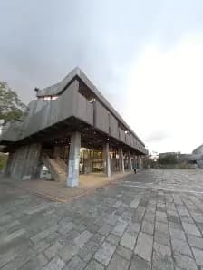 View of Sakai City Chūō Library in Sakai, Osaka