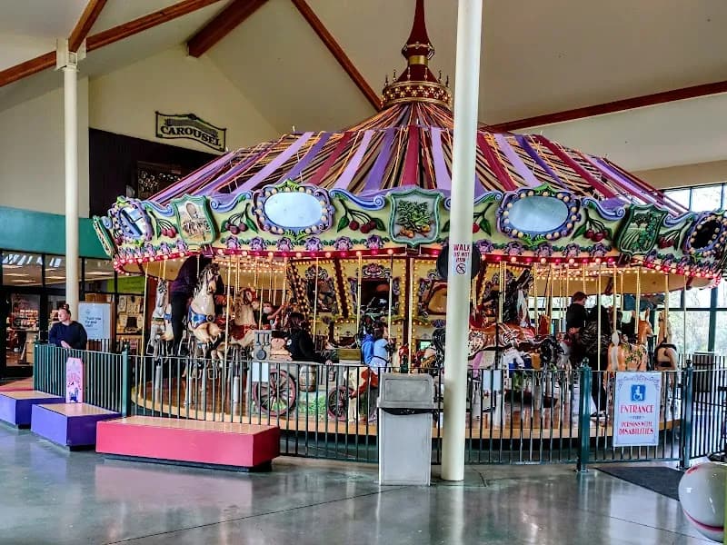 View of Salem's Riverfront Carousel in Salem, OR