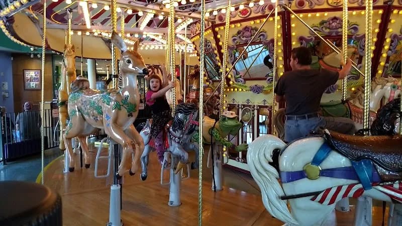 View of Salem's Riverfront Carousel in Salem, OR