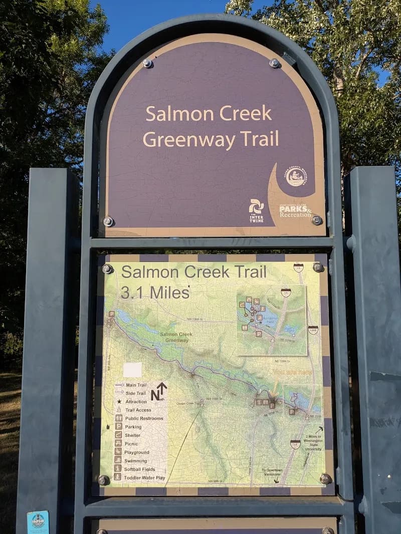 Salmon Creek Greenway Trail wildlife park in Vancouver, WA