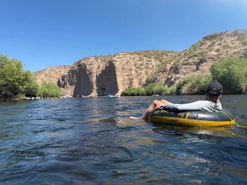 Salt River Tubing water park in Phoenix, AZ