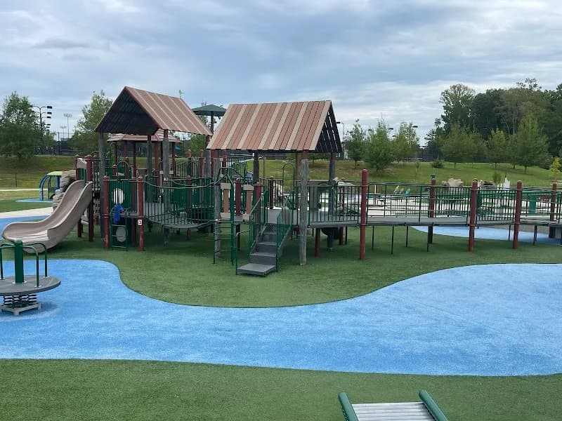 View of Saluda Shoals Park in Columbia, SC