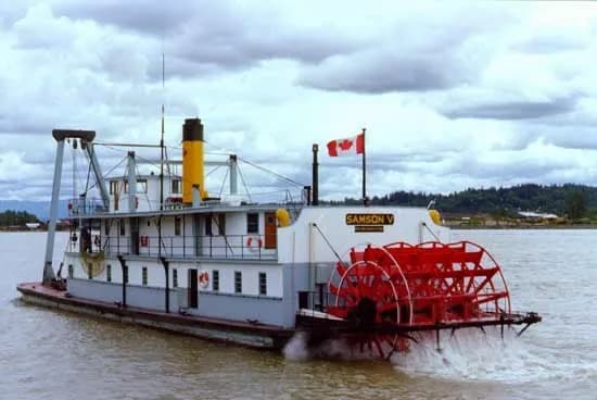 Samson V Museum historical landmark in New Westminster, BC