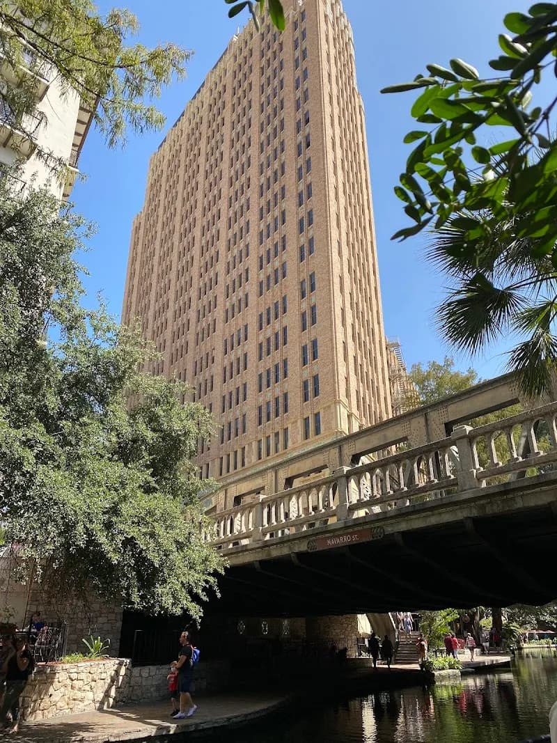 View of San Antonio River Walk in San Antonio, TX