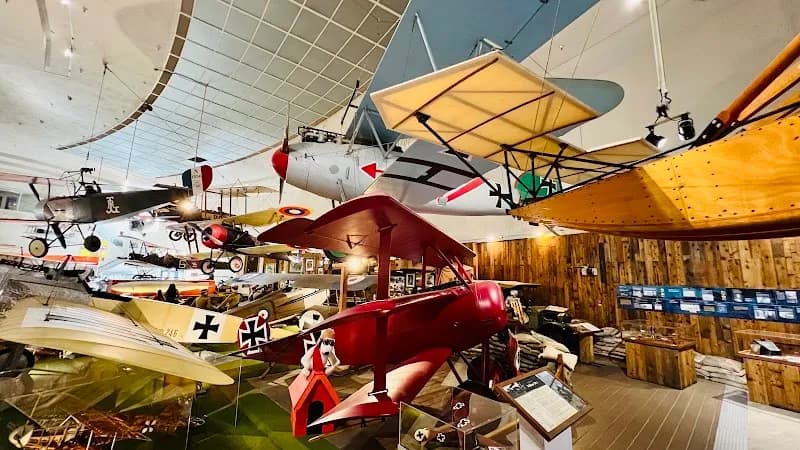 View of San Diego Air & Space Museum in San Diego, CA