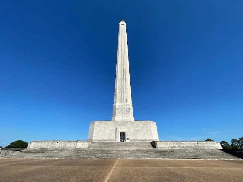 View of San Jacinto Battleground State Historic Site in Houston, TX