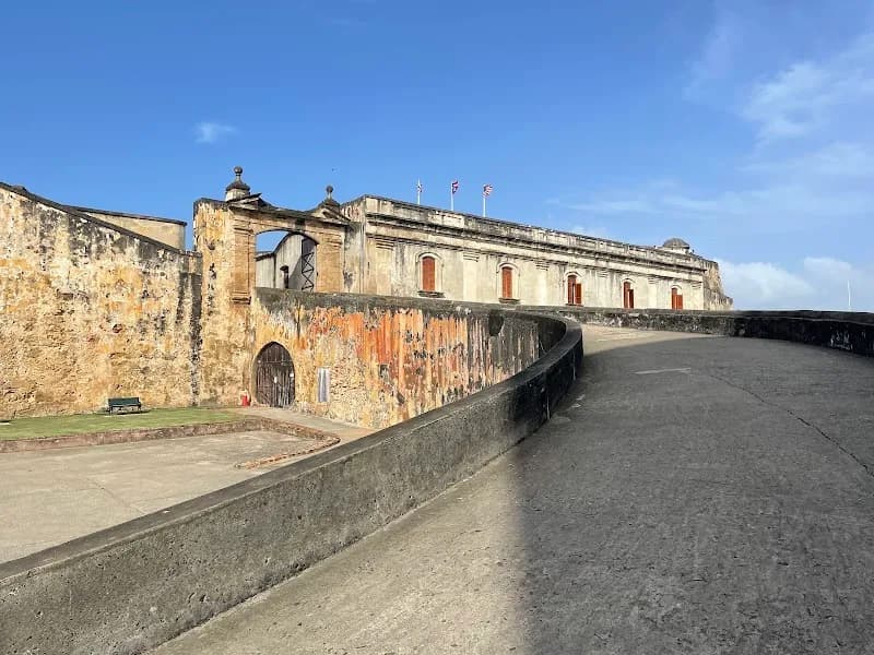 View of San Juan National Historic Site in San Juan, PR