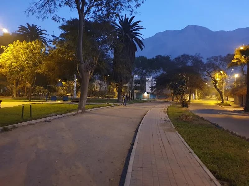 View of San Juan Park in Chaclacayo, Lima