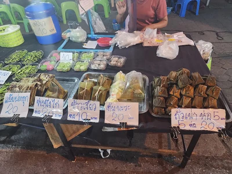 View of San Kamphaeng Night Bazaar Market in San Kamphaeng, CM