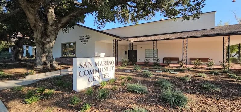 View of San Marino Community Center in San Marino, CA