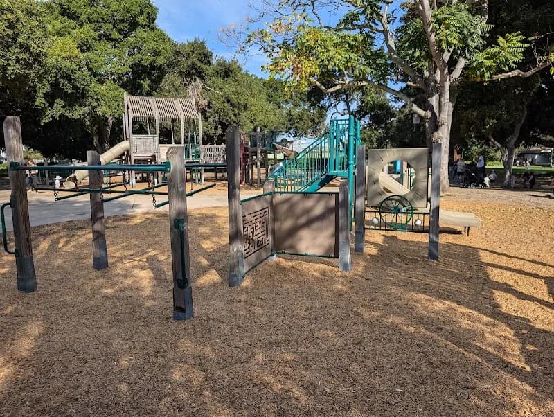 View of San Mateo Central Park in San Mateo, CA