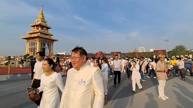 View of Sanam Luang in Dusit, BKK