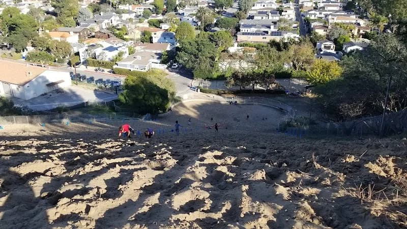 View of Sand Dune Park in Manhattan Beach, CA