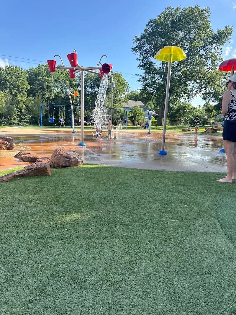 Sand Springs Splash Pad park in Sand Springs, OK