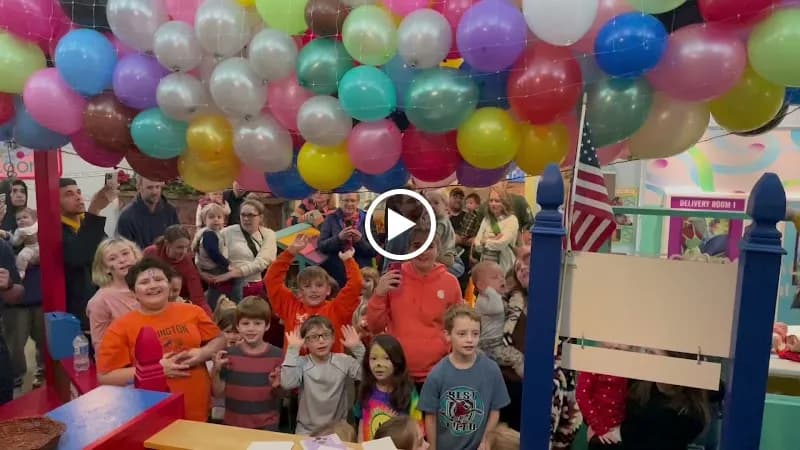 View of Sandcastles Children's Museum in Ludington, MI
