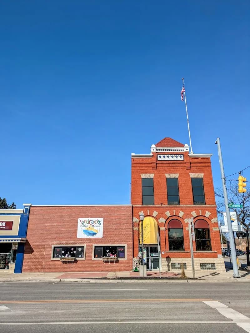View of Sandcastles Children's Museum in Ludington, MI